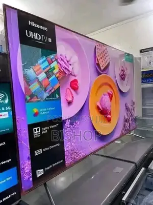 65inch QLED Hisense Smart TV Frameless UHD Ultra Direct UK Used