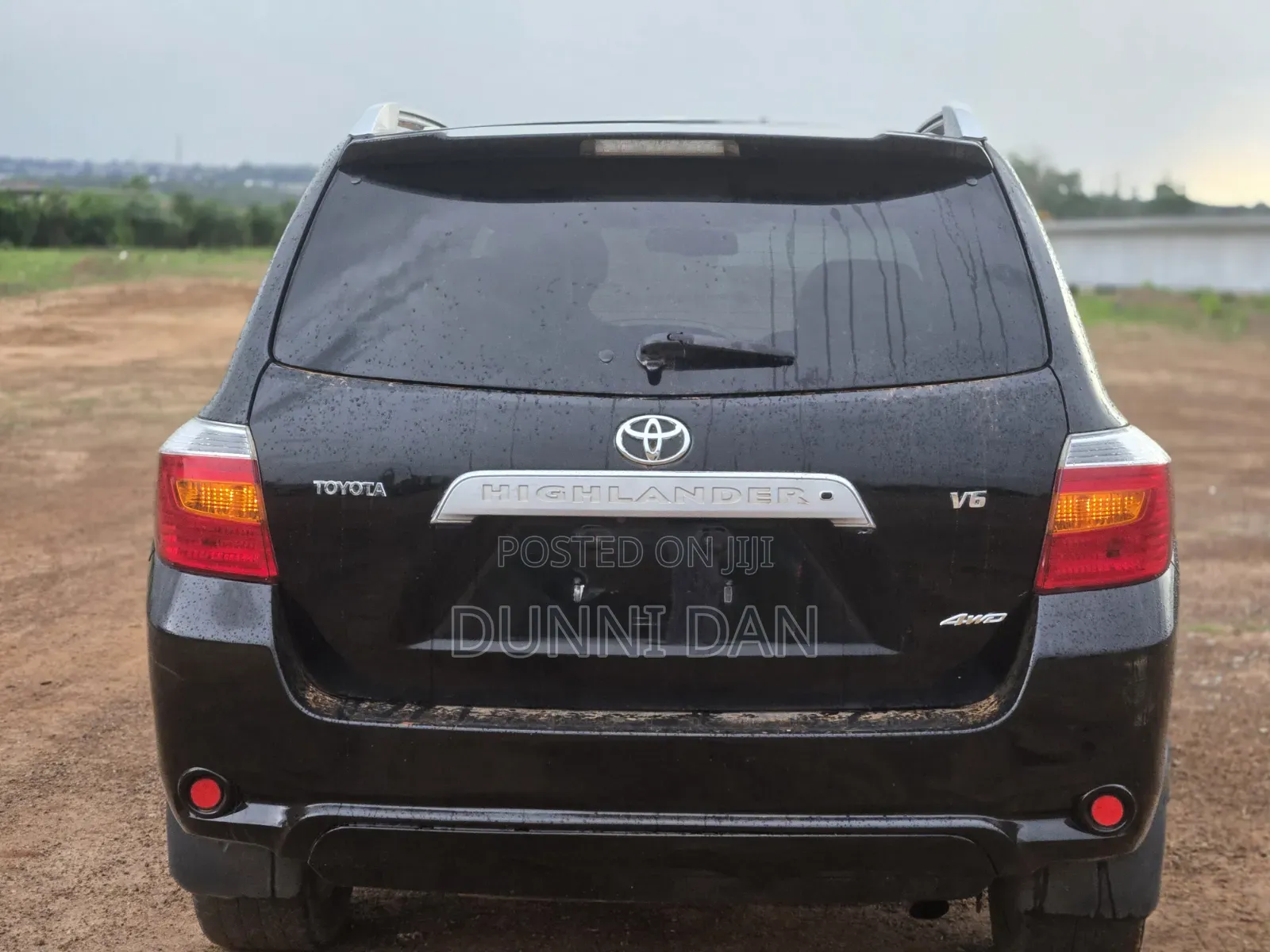 Toyota Highlander Limited 2008 Black