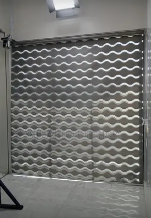 New Patterns Day Night Window Blinds in Grey Color
