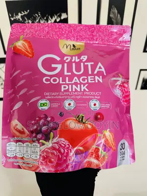 Gluta Collagen Pink Dietary Supplement Product
