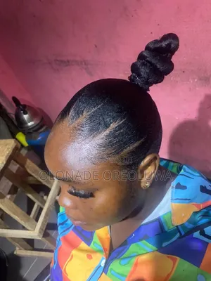 Happy Woman Unisex Lab _ Professional Hairdresser at Ajah Adesaya
