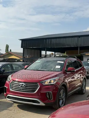 Hyundai Santa Fe 2017 Red
