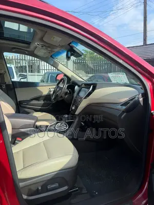 Hyundai Santa Fe 2017 Red