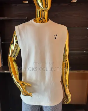 Unisex Cream Tank Top