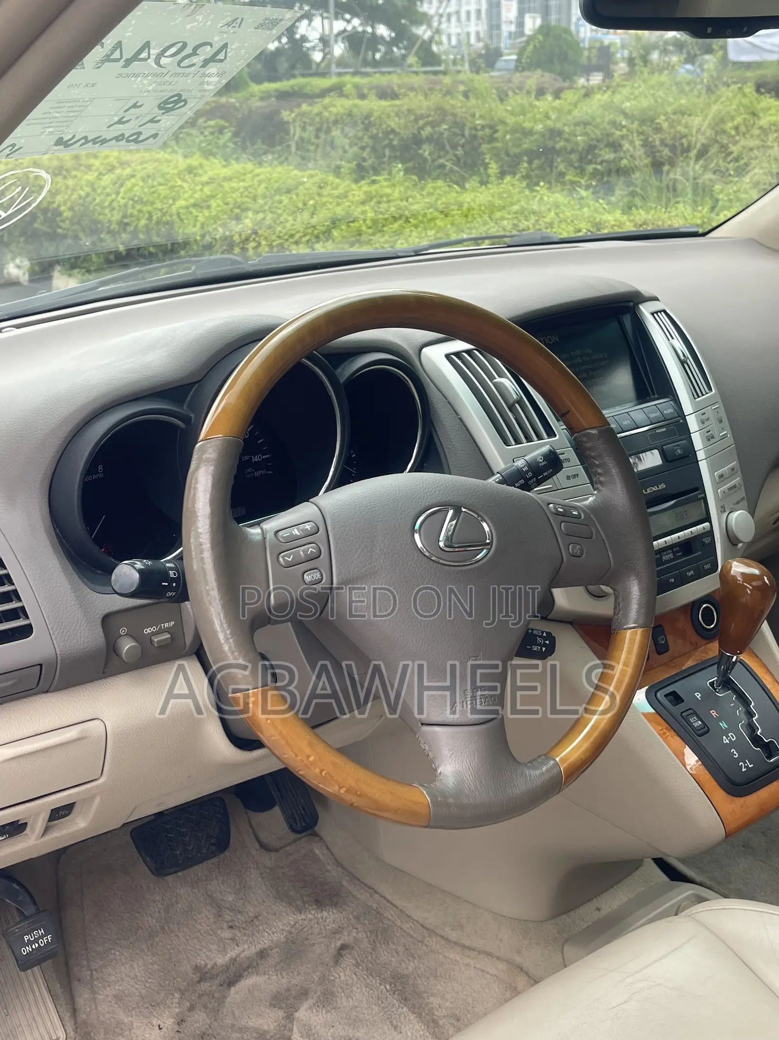 Lexus RX 2008 Gold