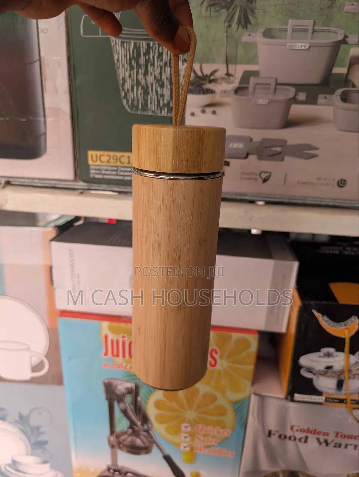 500ml Bamboo Flask