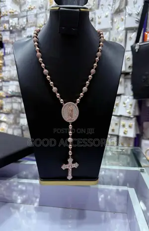 Ice Ball and Chain and Pendant Cz Stones