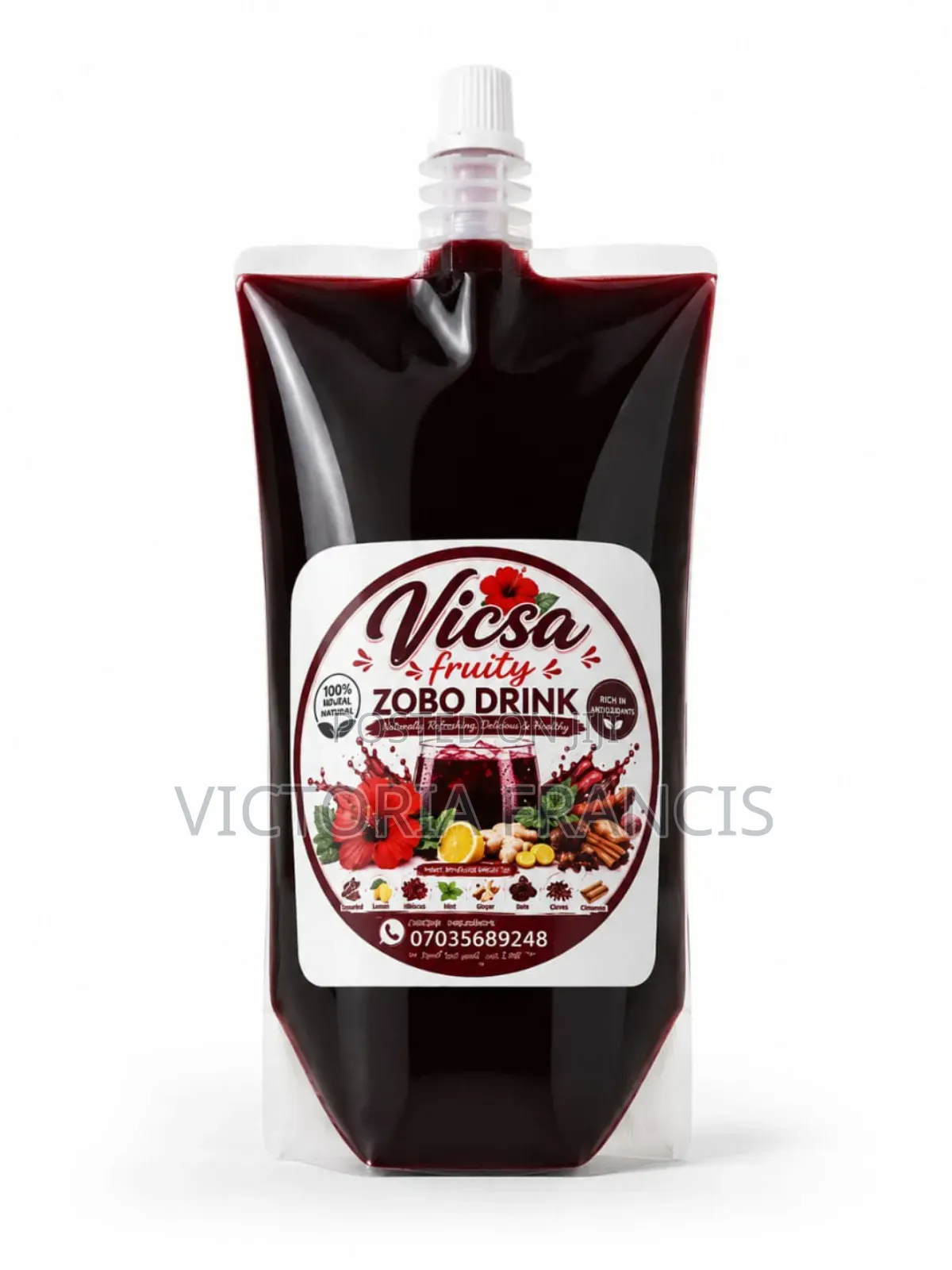 Vicsa Fruity Zobo Drink