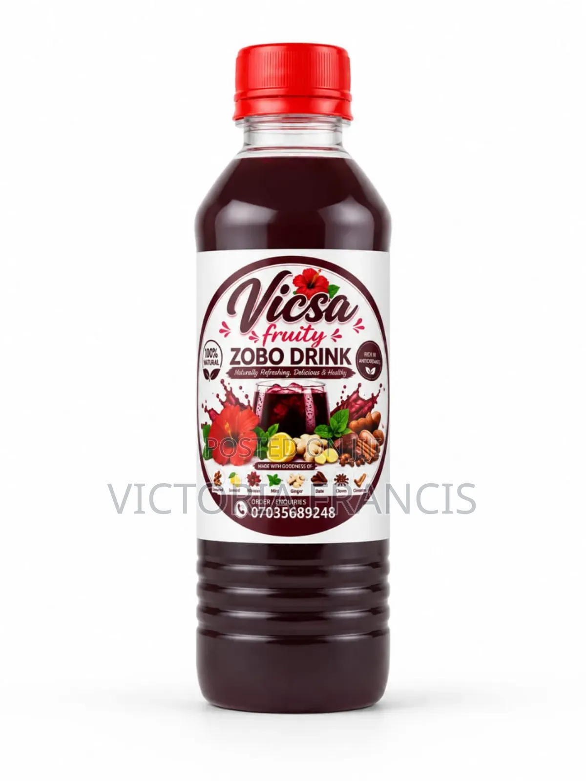 Vicsa Fruity Zobo Drink