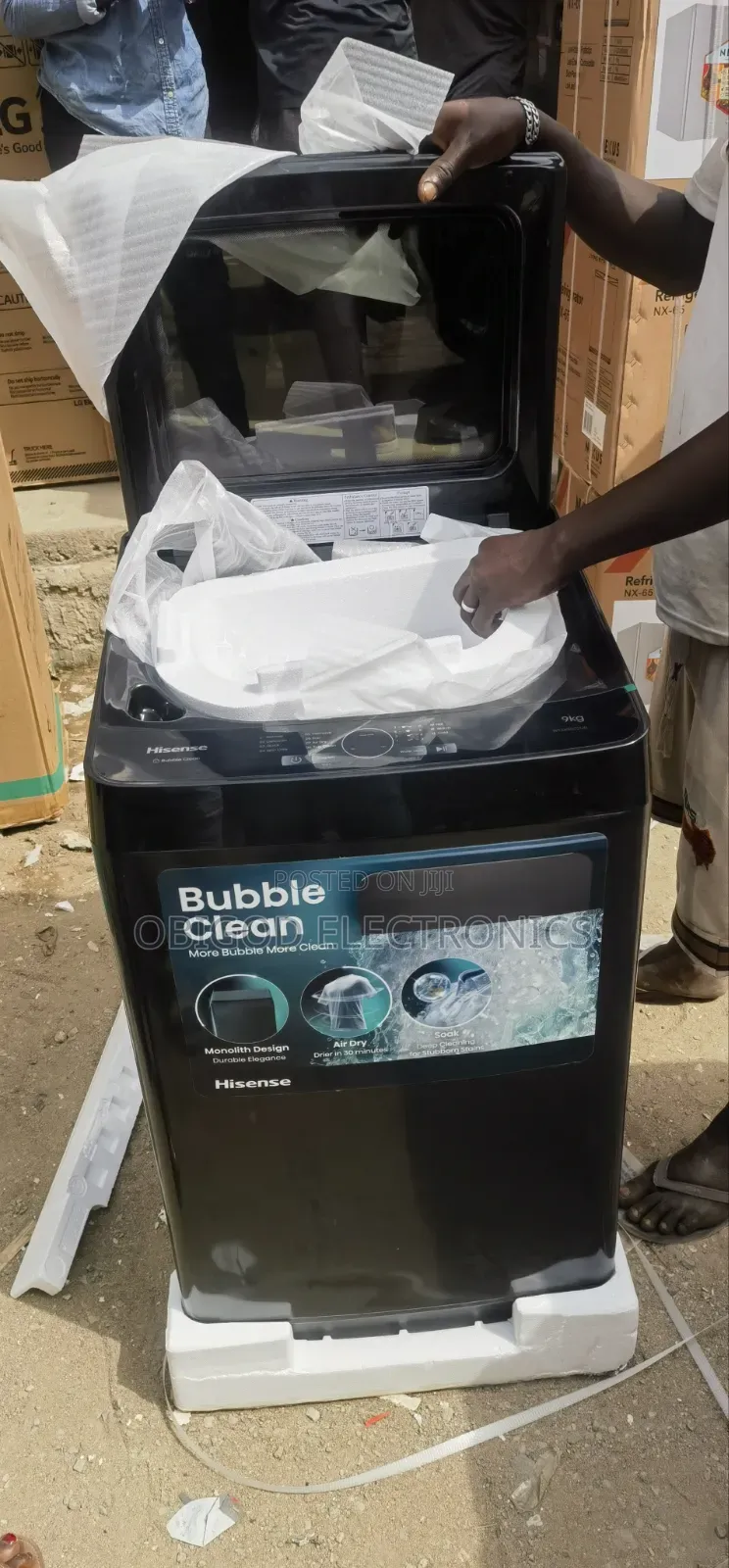 Hisense 9kg Automatic Top Loader Washing Machine