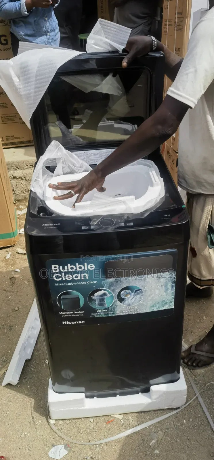 Hisense 9kg Automatic Top Loader Washing Machine