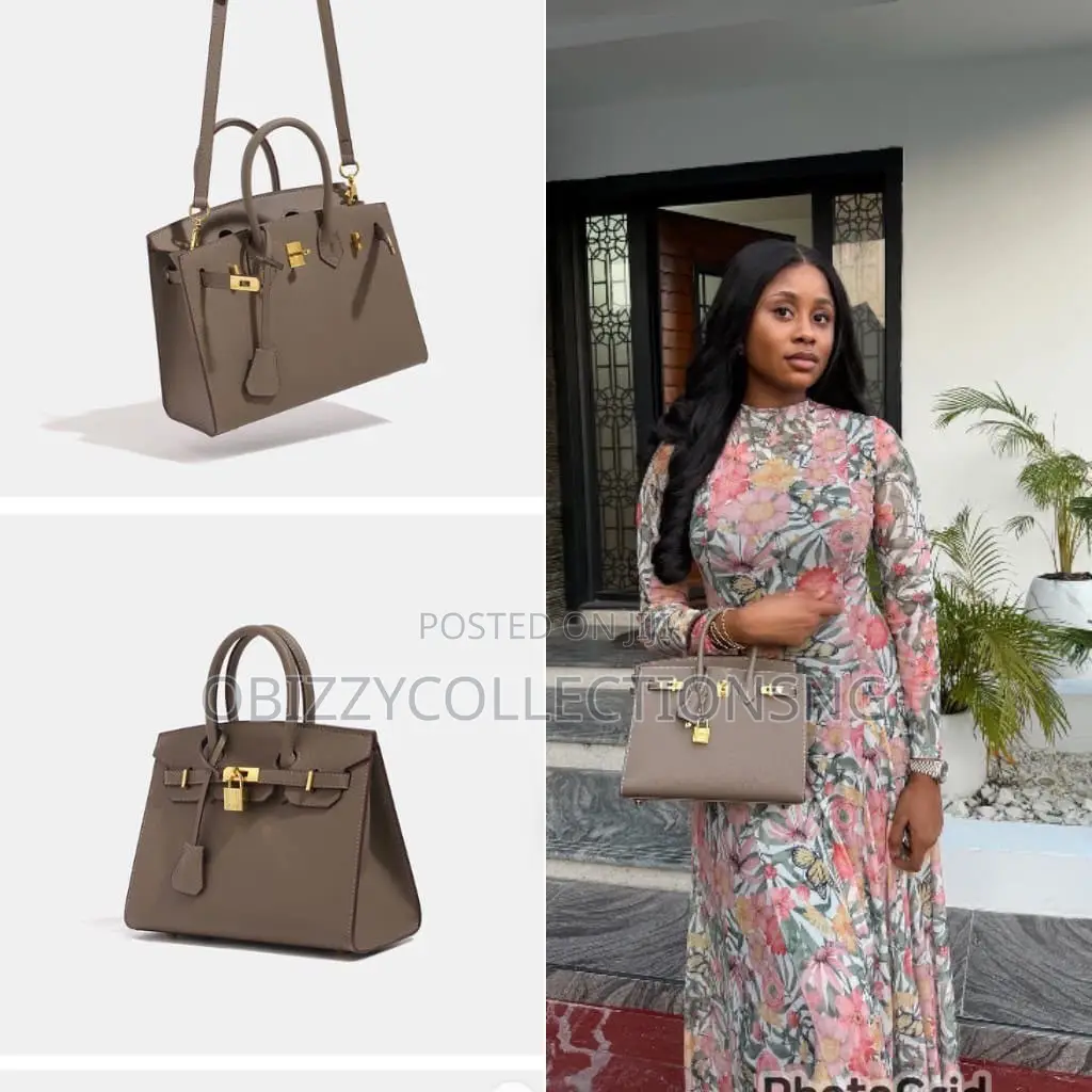 Luxury Hermes Leather Bag Size: 30cm