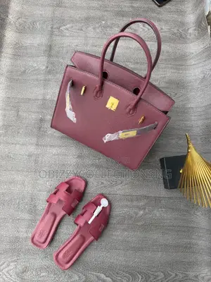 Luxury Hermes Leather Bag Size: 30cm