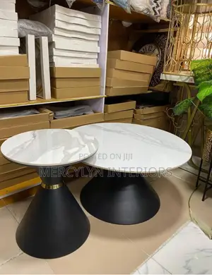2 in 1 Marble Center Table