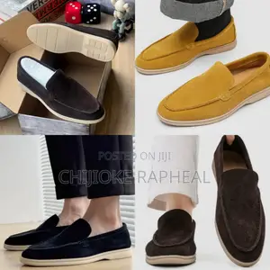 Loro Piana Open Walk Inspired Suede Loafers