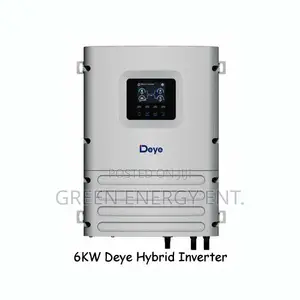 Deye 6KW Inverter + 5KWh Deye Battery + 600W (X6) Panels + Shipping
