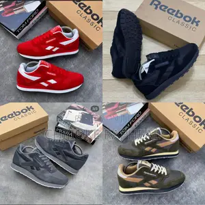 Reebok Classic Suede Mesh Running Sneaker