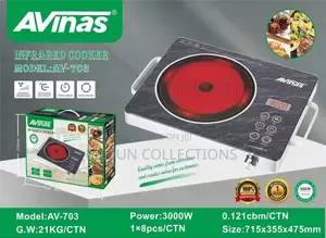 Single Avinas Infrared Cooker AV-703