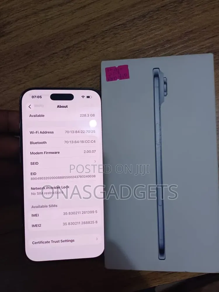 Apple iPhone Air 256 GB White