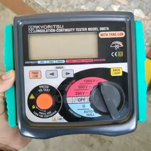 KYORITSU Digital Insulation and Continuity Tester 3007A With Trac Lock