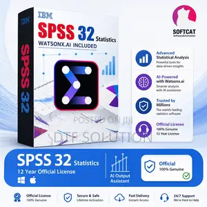IBM SPSS Statistics V32 Is a Statistical Data Analysis Software