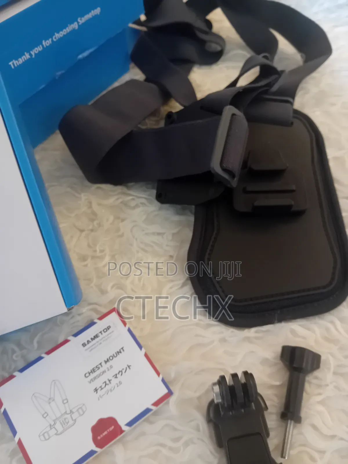 Phone Chest Mount Harness Holder Cell Phone Strap for iPhone, Android