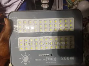 Marion Tech 200W LED Solar Flood Light
