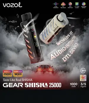 Vozol Gear Shisha 25000 Puffs Disposable Vape(Mango Freeze)