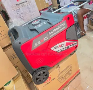 9.5kva Senci Remote Control Inverter Soundproof Petrol Gen Low Fuel