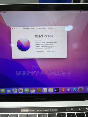 Laptop Apple MacBook Pro 2016 16GB Intel Core i5 SSD 256GB