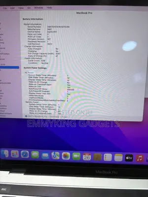 Laptop Apple MacBook Pro 2016 16GB Intel Core i5 SSD 256GB