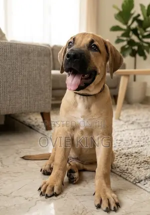 1-3 months Male Purebred Boerboel