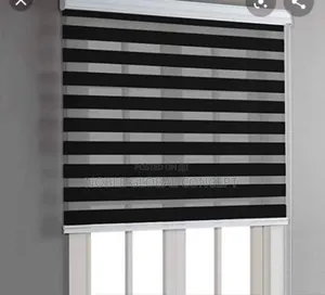 Black Window Blind