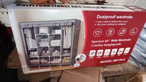 12 Compartments With 4 Doors Strong Dustproof Wardrobe