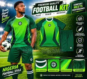 Nigeria Jerseys Complete Set Top and Short