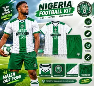 Nigeria Jerseys Complete Set Top and Short