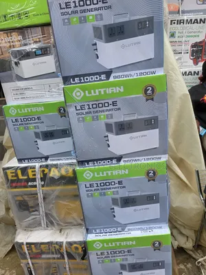 1000w Lutian Solar Generator With 1kwh Lithium Battery