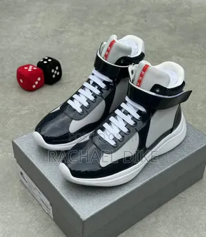 Luxury Ankle Prada Sneakers