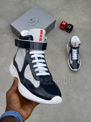 Luxury Ankle Prada Sneakers