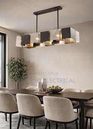 Nordic Modern Luxury Crystal Chandelier Four-Head