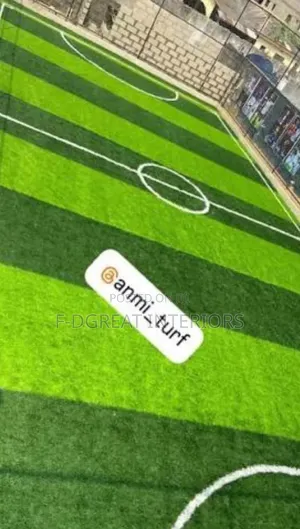Football Pitch Grass Double Color