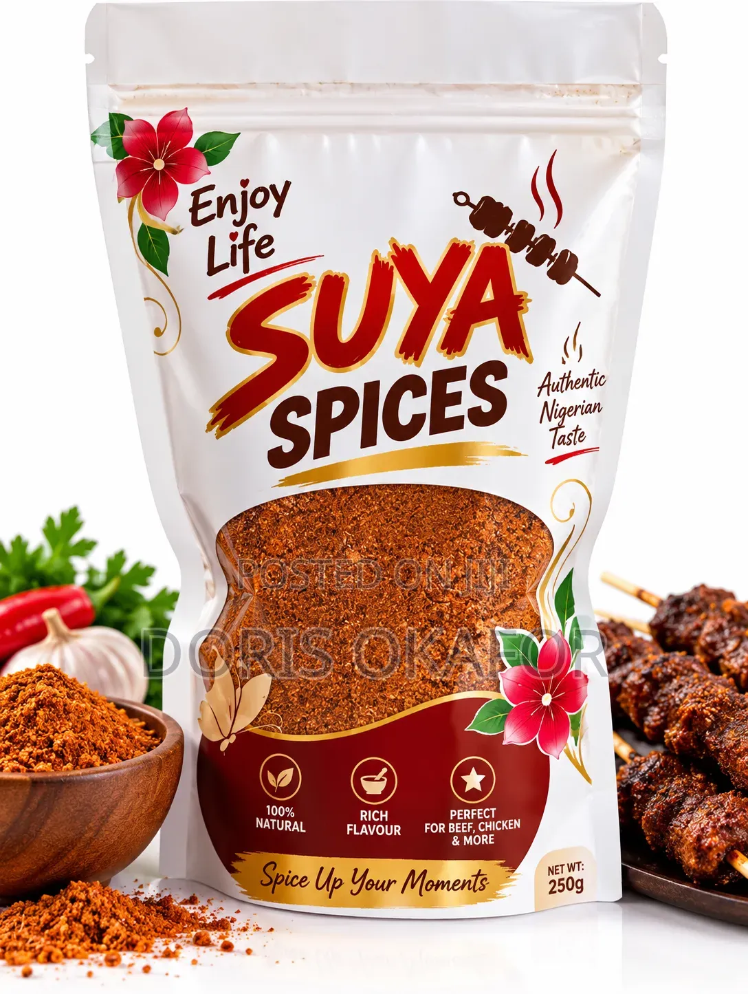 Yummy and Spicy Suya Spice