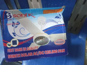 Sonik Fan Long Bled Solar Ceiling Fan