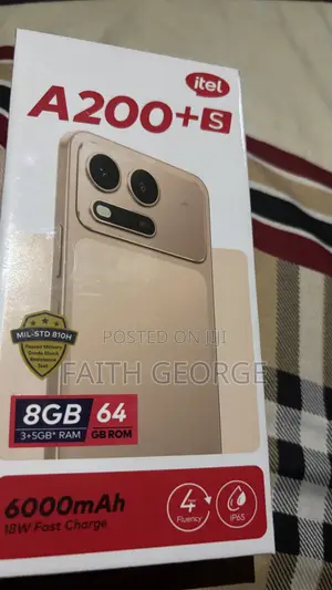 New Itel A200+ 64 GB Gold