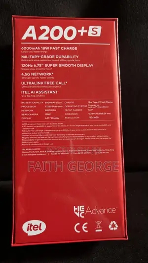 New Itel A200+ 64 GB Gold