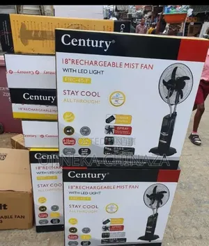 Century 18 Inches Rechargeable and Solar Fan.