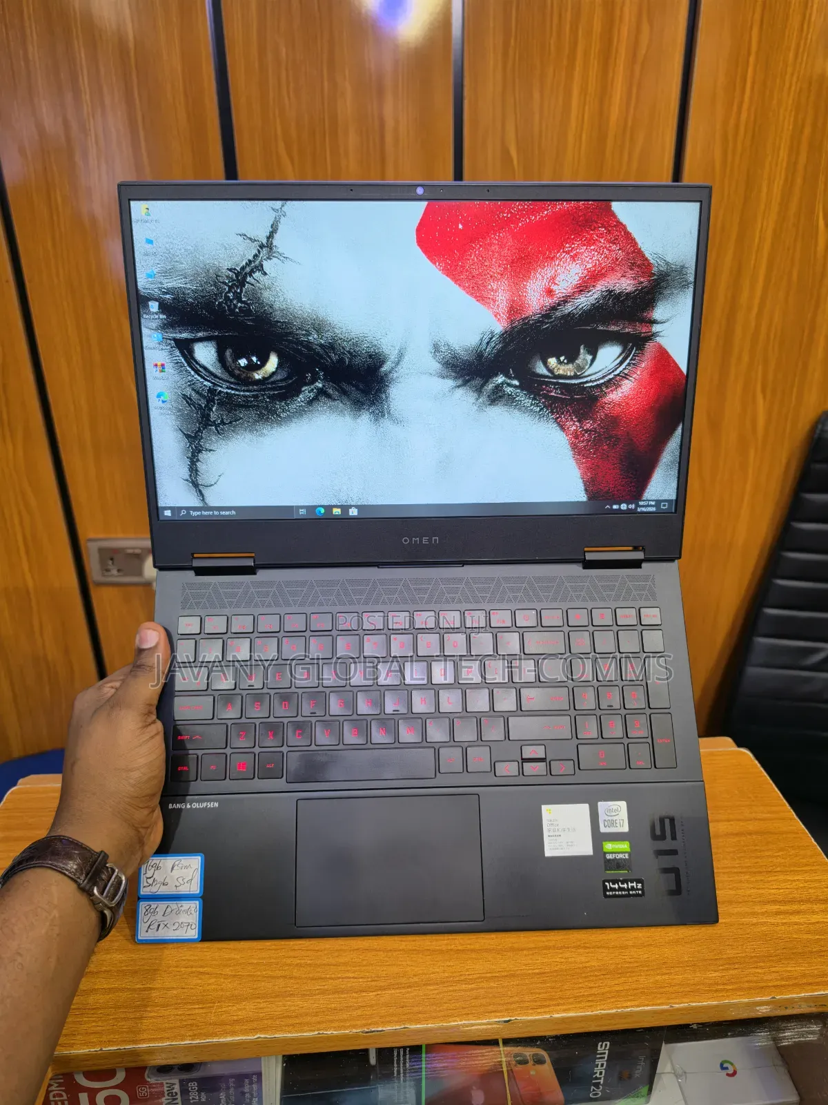 Laptop HP Omen 15 16GB Intel Core i7 SSD 512GB