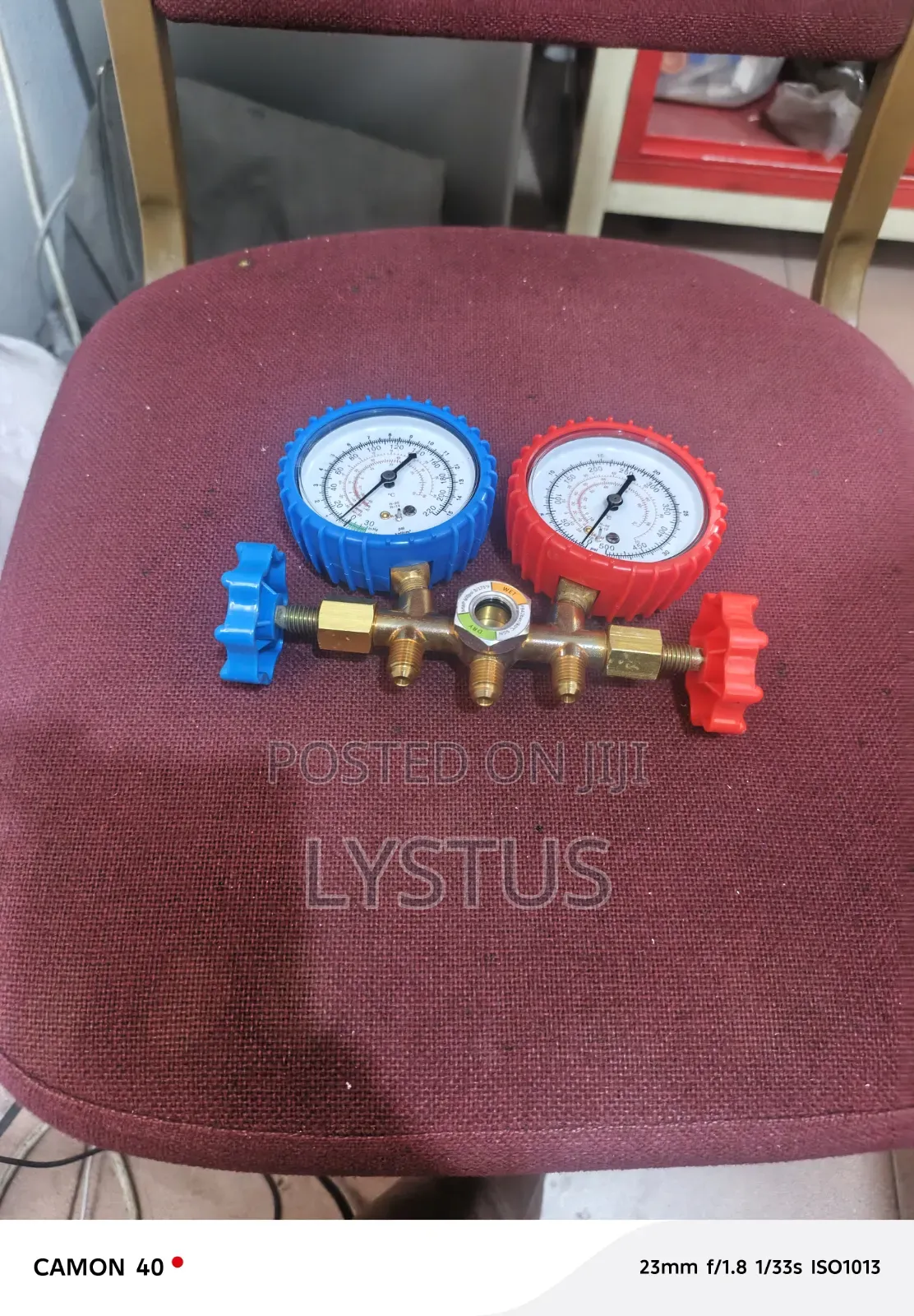 Brass Manifold Gauge Set