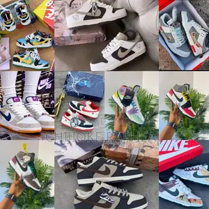 Nike Dunk Low and Air Jordan 1 Sneakers