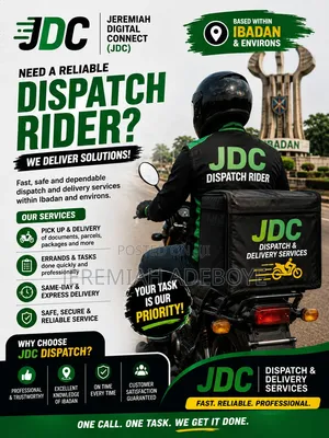 Reliable Dispatcher Rider Service in Ibadan – Fast Affordable Delivery